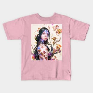 Flower Girl Kids T-Shirt